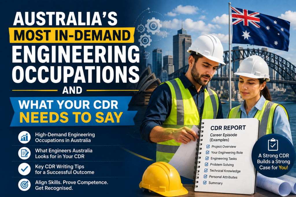 In-demand engineering occupations Australia